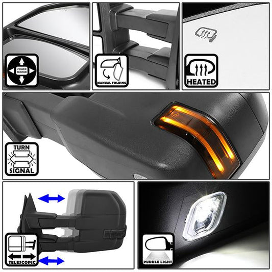 Powered Heated Towing Mirrors (Pair)<br>15-18 Ford F150