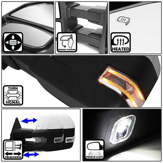 Powered Heated Towing Mirror (Left)<br>15-18 Ford F150