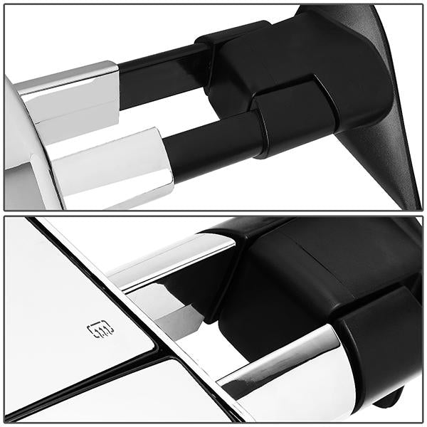 Chrome Powered Heated Towing Mirrors (Pair)<br>16-19 Toyota Tacoma