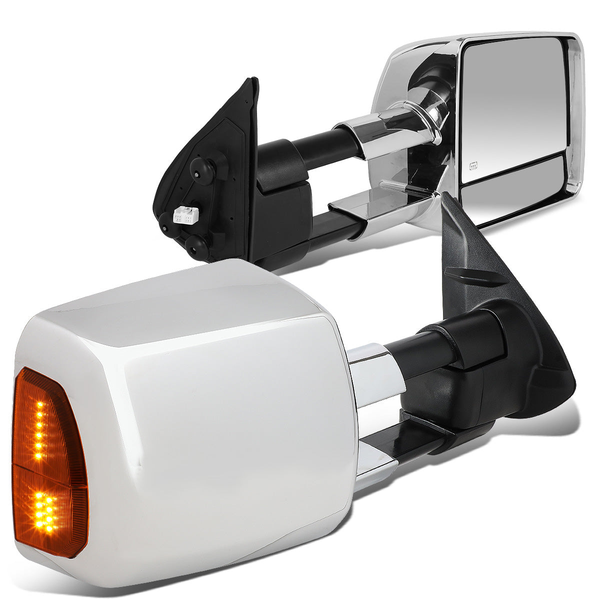 Chrome Powered Heated Towing Mirrors (Pair)<br>16-19 Toyota Tacoma