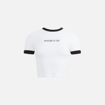 Ksubi Scott Baby Tee - White