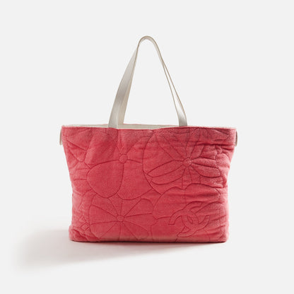 WGACA Chanel Terry Beach Set GM - Pink