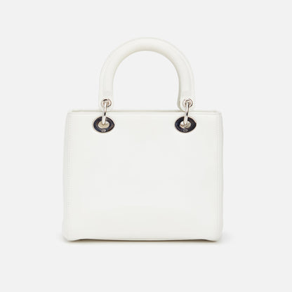 WGACA Dior Embossed Paradise Lady Dior M - White