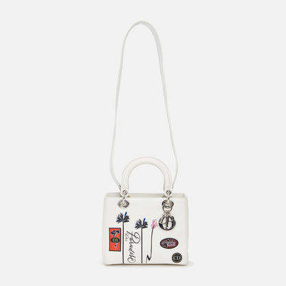 WGACA Dior Embossed Paradise Lady Dior M - White