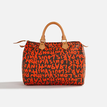 WGACA Louis Vuitton x Stephen Sprouse Speedy 30 - Orange