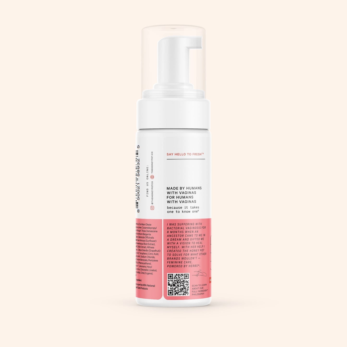 Bergamot Rose Foaming Wash