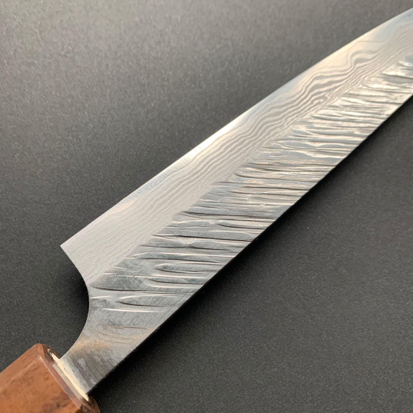 Petty knife, VG10 Stainless steel, tsuchime finish - Yu Kurosaki