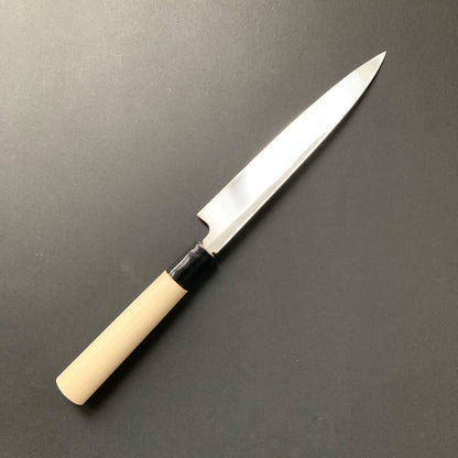 Yanagiba Knife, Shirogami 2 Carbon Steel, Iron Clad, Polished Finish - Ittetsu