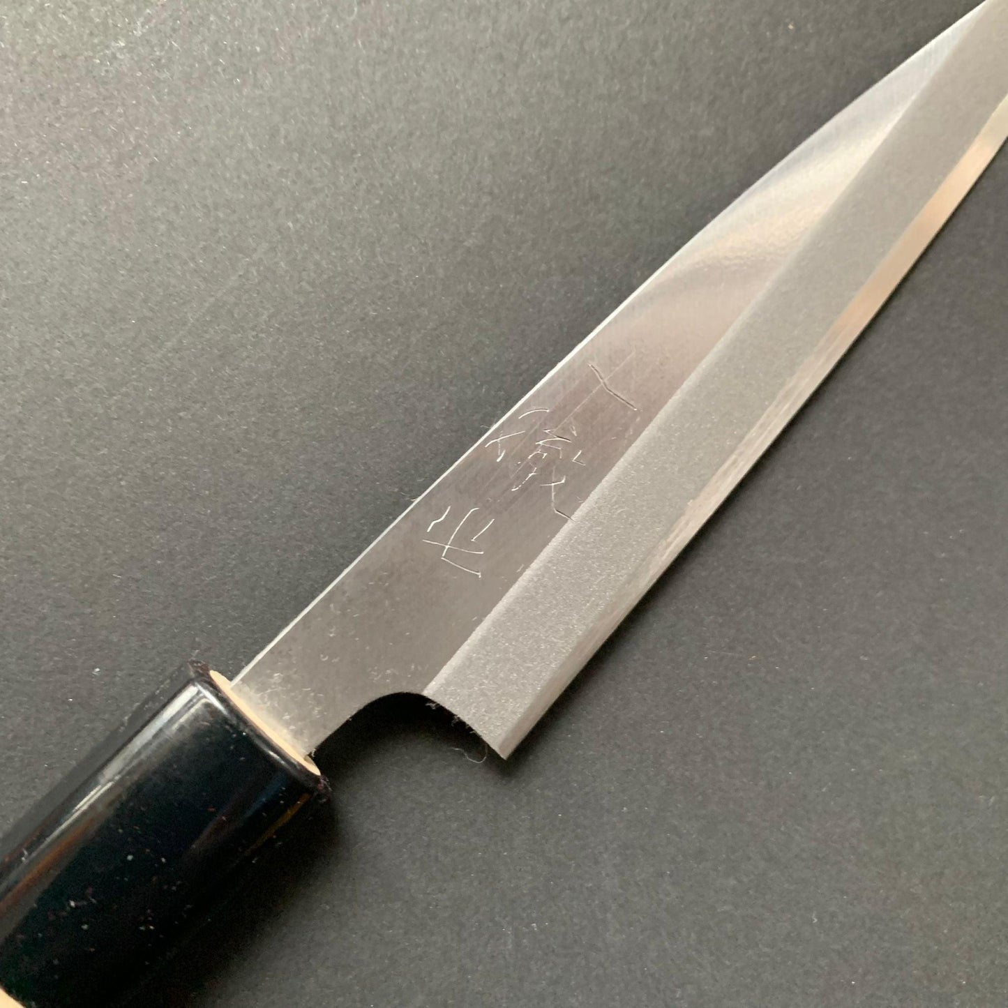 Kaisaki Knife, Stamped Shirogami 2 Carbon Steel, Iron Clad, Polished Finish - Ittetsu