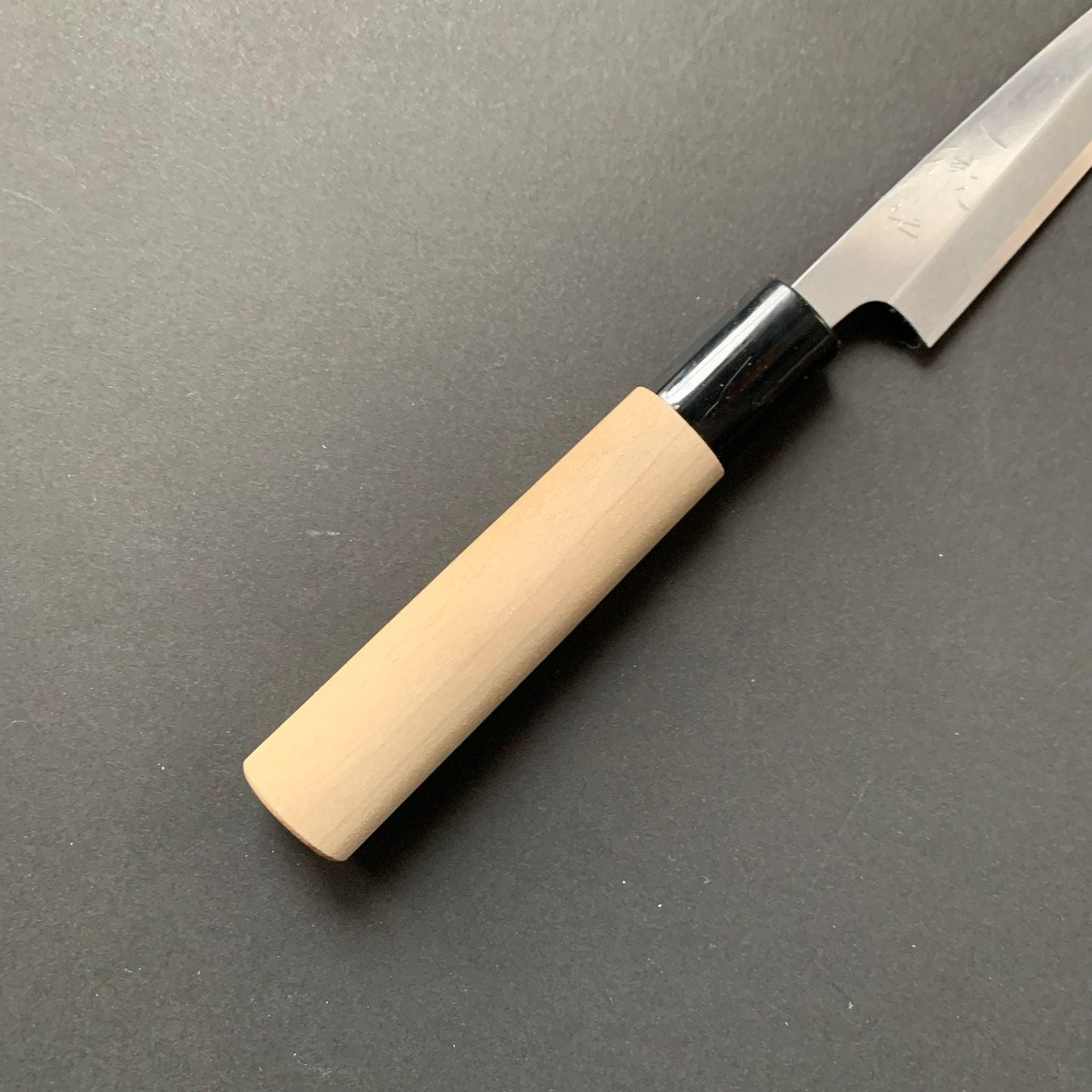 Kaisaki Knife, Stamped Shirogami 2 Carbon Steel, Iron Clad, Polished Finish - Ittetsu