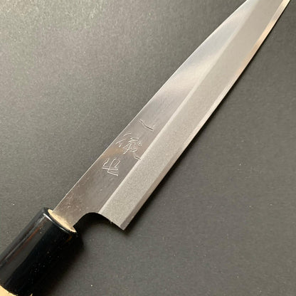 Kaisaki Knife, Stamped Shirogami 2 Carbon Steel, Iron Clad, Polished Finish - Ittetsu