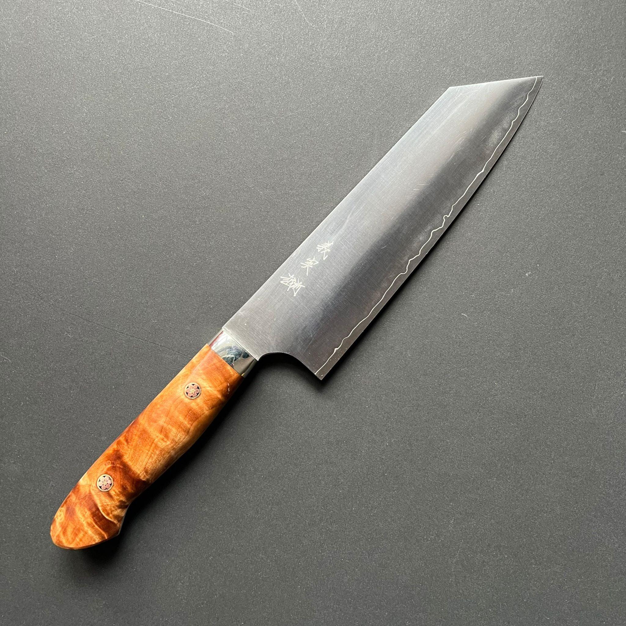 Bunka knife, SG2 Powder Steel, Western style Maple wood handle, Polished finish - Kato