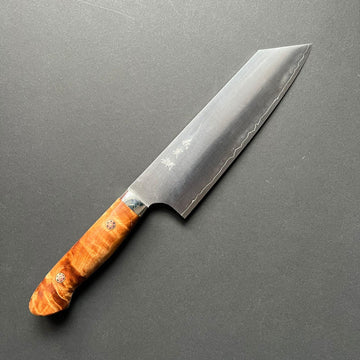 Bunka knife, SG2 Powder Steel, Western style Maple wood handle, Polished finish - Kato
