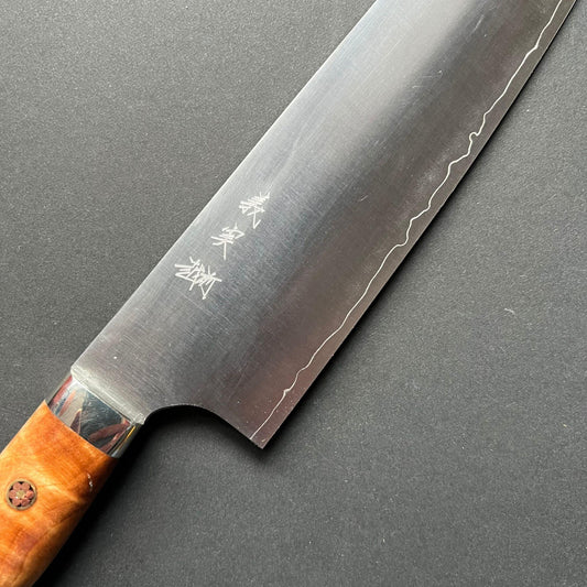 Bunka knife, SG2 Powder Steel, Western style Maple wood handle, Polished finish - Kato