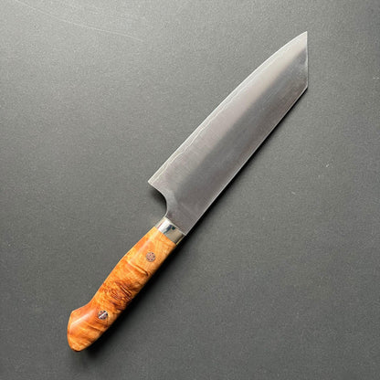Bunka knife, SG2 Powder Steel, Western style Maple wood handle, Polished finish - Kato
