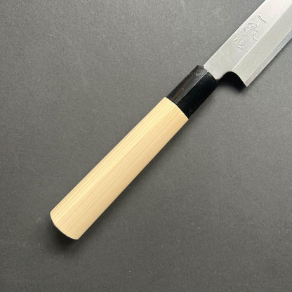 Yanagiba Knife, Stamped Shirogami 2 Carbon Steel, Iron Clad, Polished Finish - Ittetsu