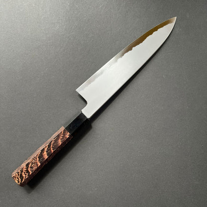 Gyuto Knife, Aogami 2 with Iron cladding, Kasumi finish - Tetsujin Hamono