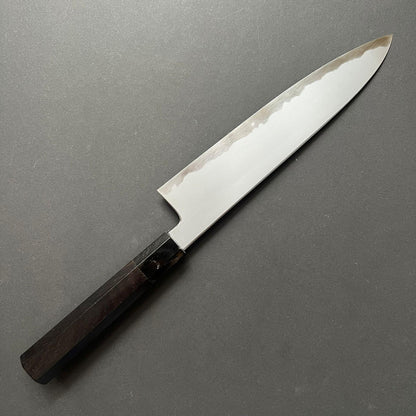 Gyuto Knife, Aogami 2 with Iron cladding, Kasumi finish - Tetsujin Hamono