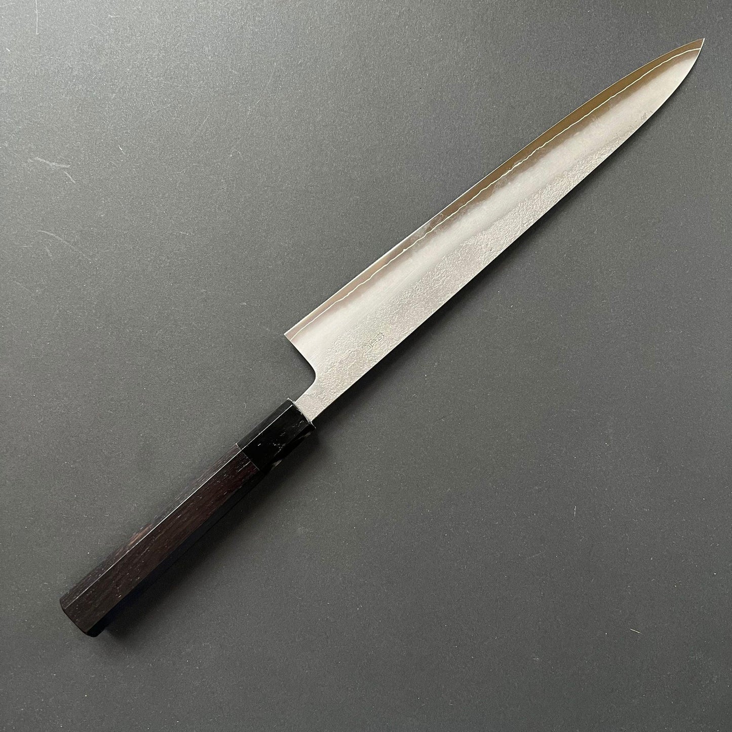 Sujihiki knife, SKD tool steel, nashiji finish - Yoshikane