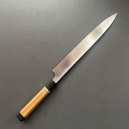 Yanagiba knife, Aogami 2 carbon steel, Polished finish - Yu Kurosaki