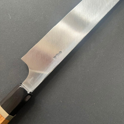 Yanagiba knife, Aogami 2 carbon steel, Polished finish - Yu Kurosaki