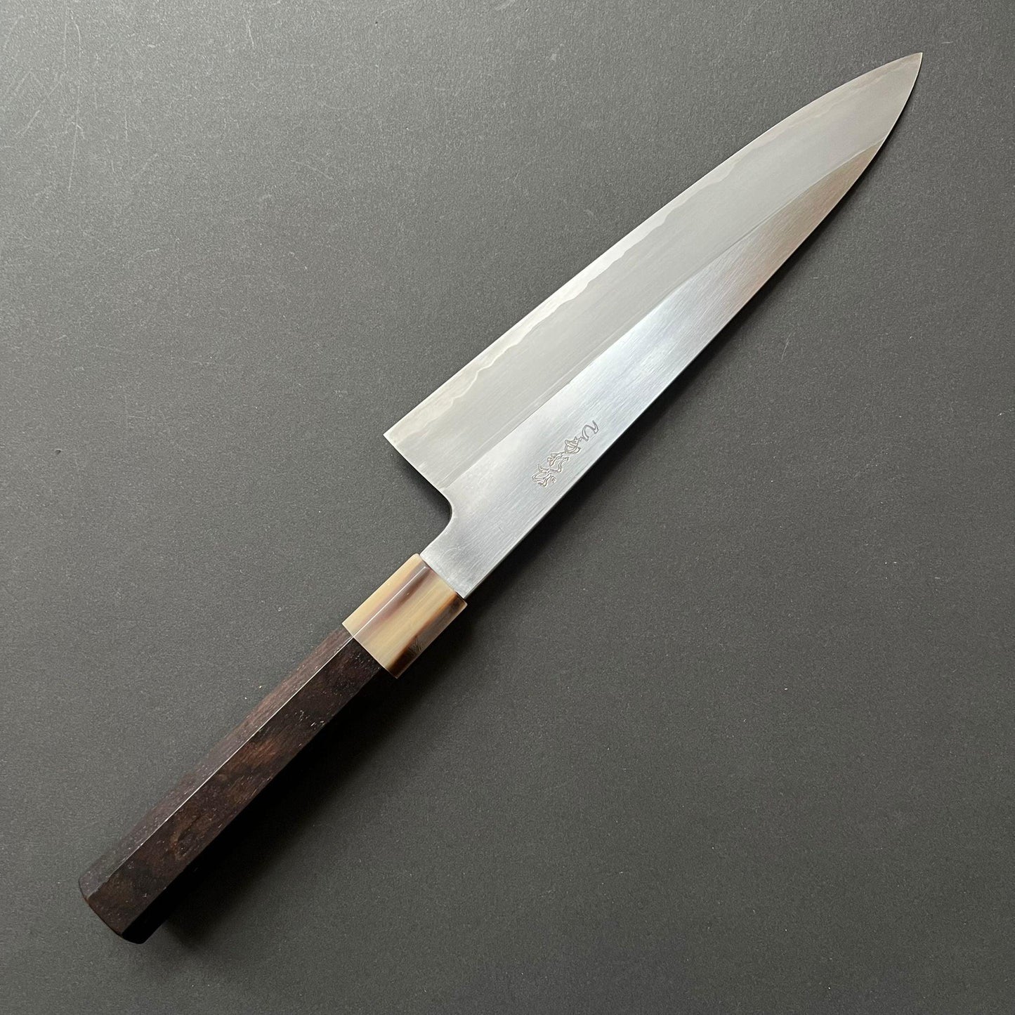 Gyuto knife, Aogami 2 with iron cladding, Kasumi finish, Komorebi range - Hatsukokoro
