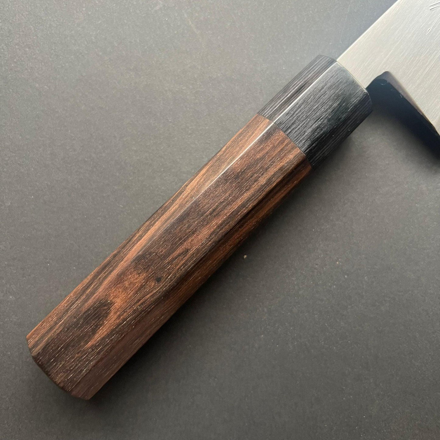Deba knife, Aogami 2 carbon steel, polished finish - Kitaoka