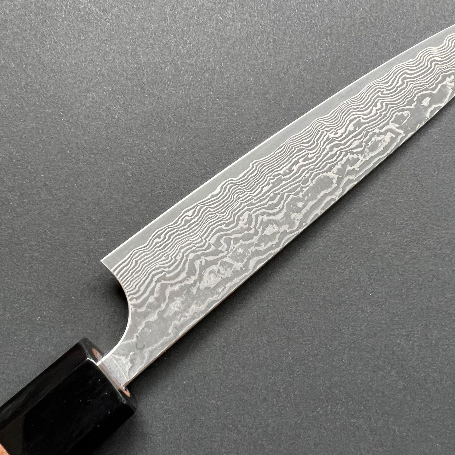 Petty knife, VG10 stainless steel, damascus finish - Kato