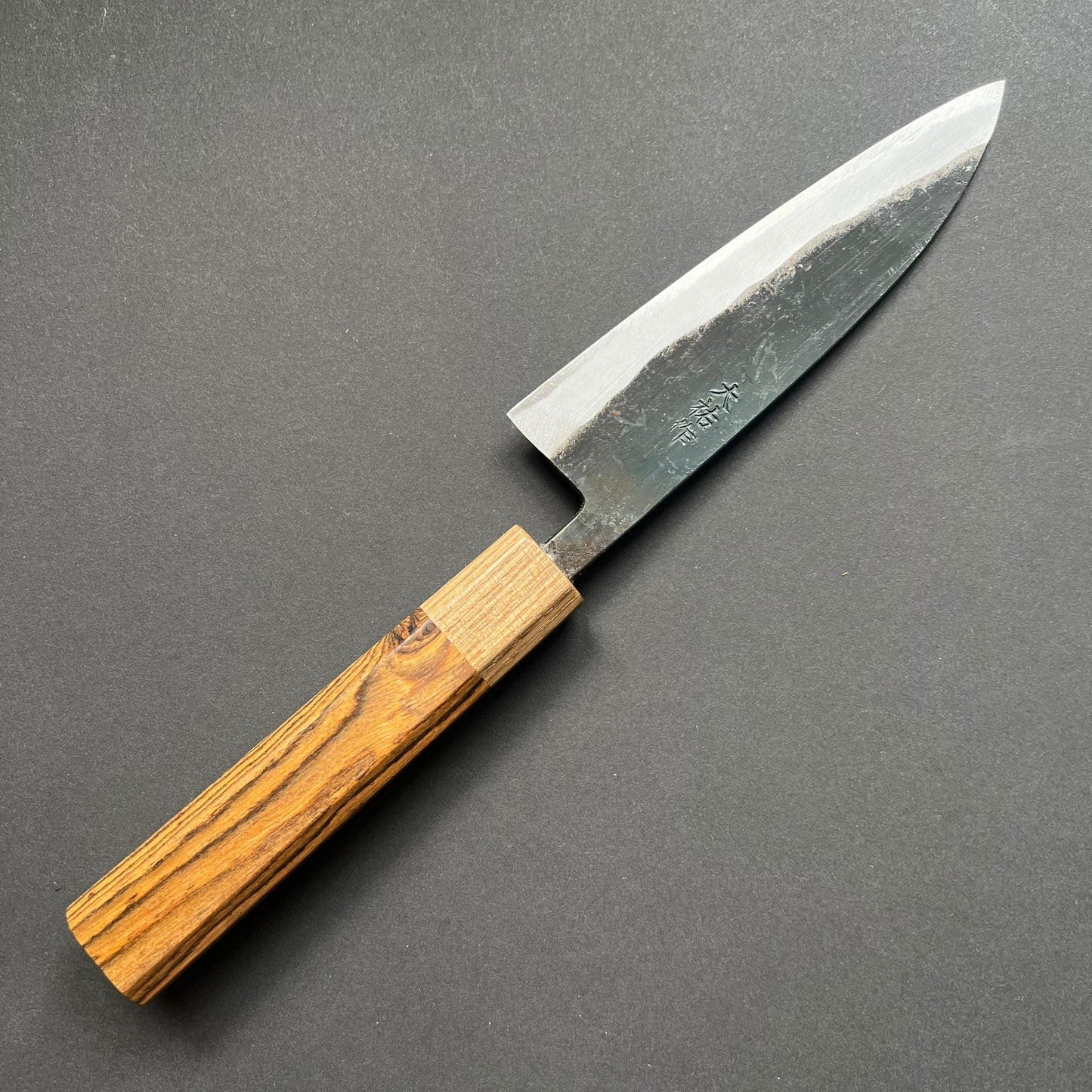 Gyuto knife, shirogami 1, kurouchi finish - Nishida