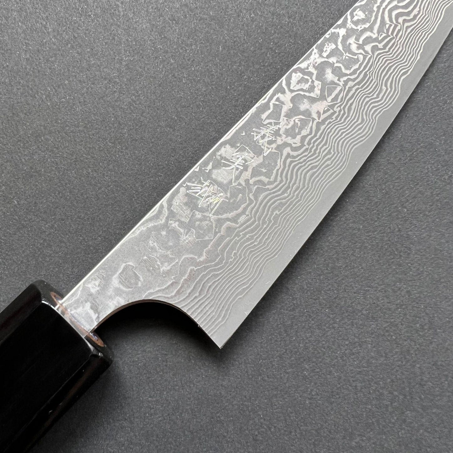 Petty knife, VG10 stainless steel, damascus finish - Kato