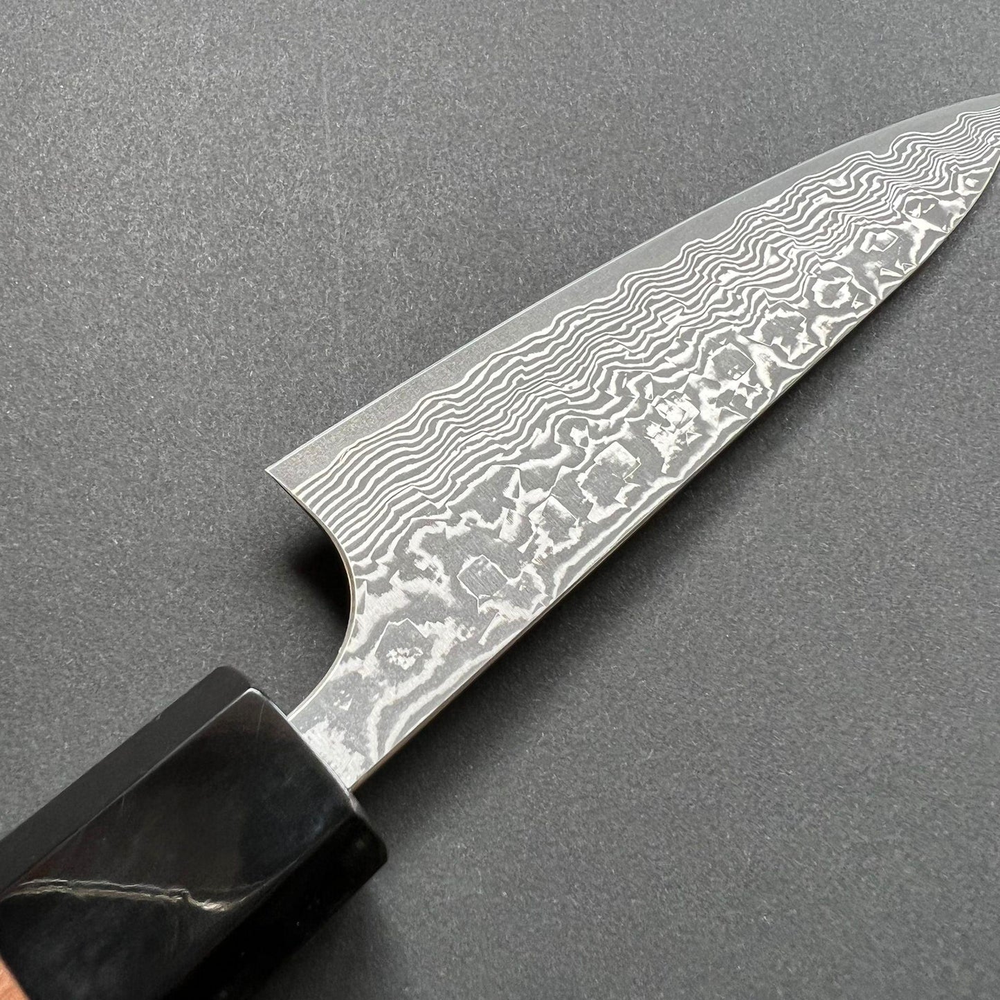 Petty knife, VG10 stainless steel, damascus finish - Kato