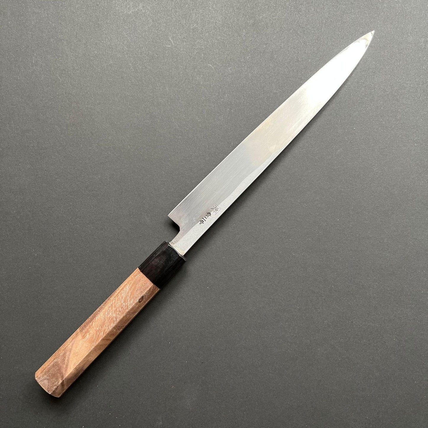 Yanagiba knife, Aogami 2 steel, Migaki finish - Shigeki Tanaka