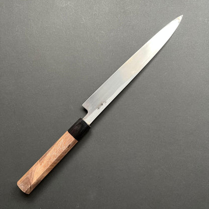 Yanagiba knife, Aogami 2 steel, Migaki finish - Shigeki Tanaka
