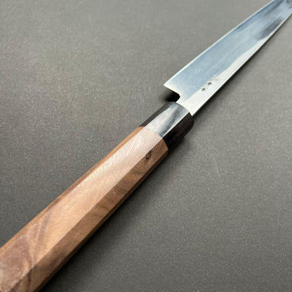Yanagiba knife, Aogami 2 steel, Migaki finish - Shigeki Tanaka