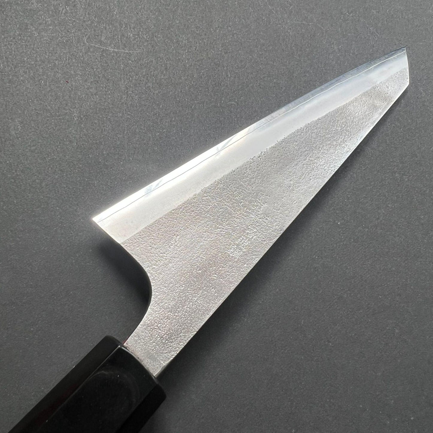 Honesuki knife, SKD tool steel, nashiji finish - Yoshikane
