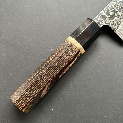 Gyuto knife, SKD tool steel, Black Damascus finish - Yoshikane
