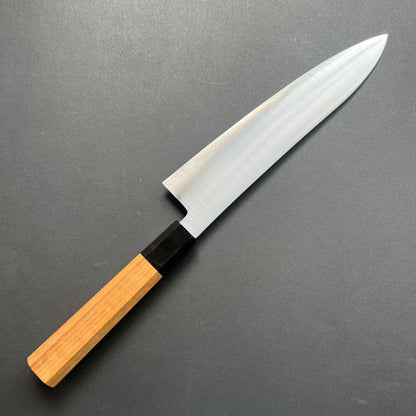 Gyuto knife, ZDP189 powder steel with stainless steel cladding, Polished finish, Hayabusa range - Hatsukokoro