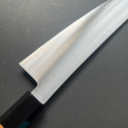 Gyuto knife, ZDP189 powder steel with stainless steel cladding, Polished finish, Hayabusa range - Hatsukokoro