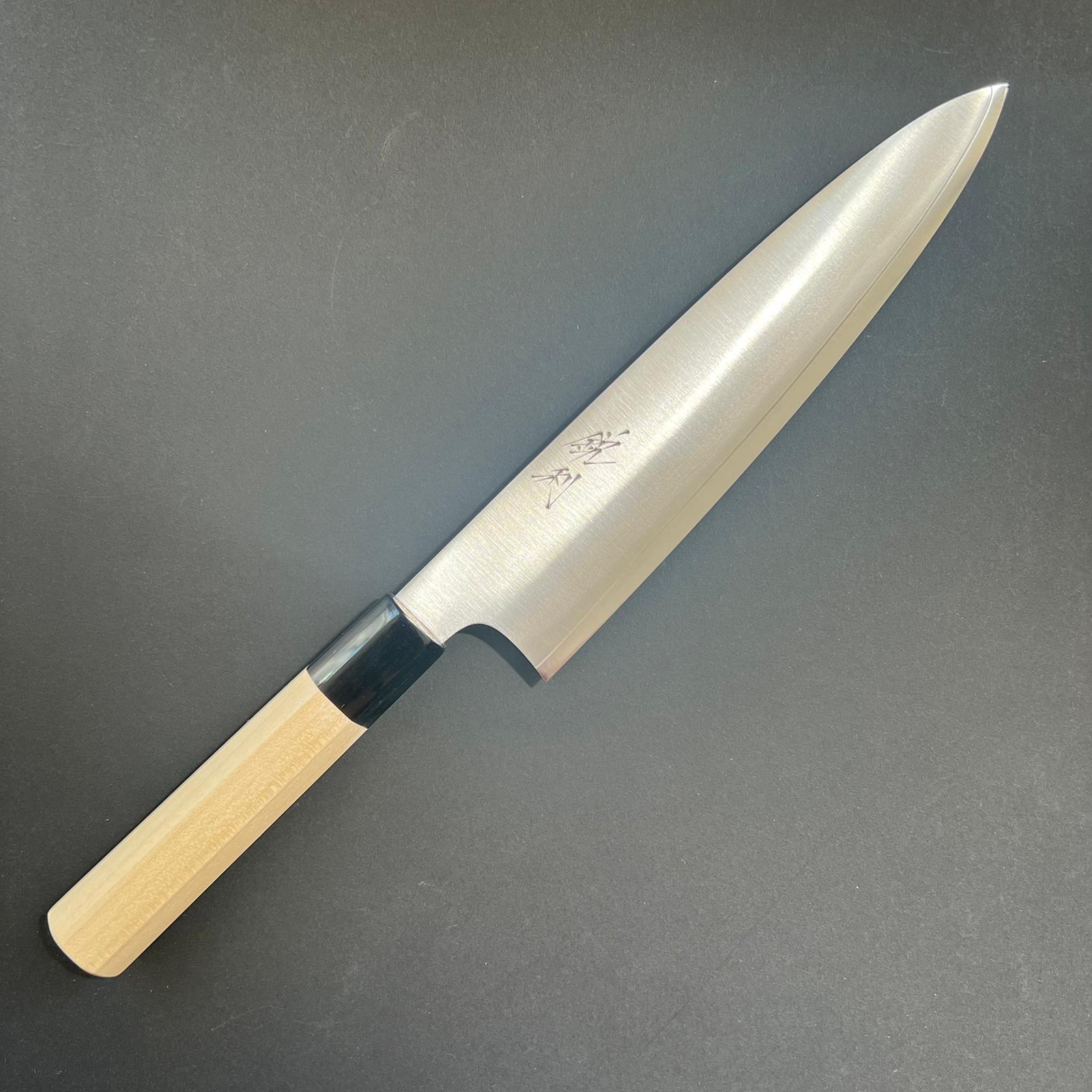 Gyuto knife, Aus 10 stainless steel, Migaki finish- Kitchen Provisions, Eiri