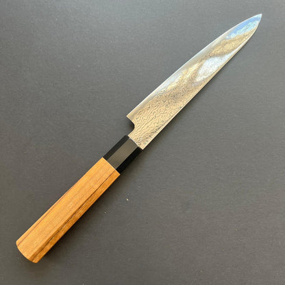 Petty knife, VG10 stainless steel, Damascus finish, Kurozome range - Hatsukokoro