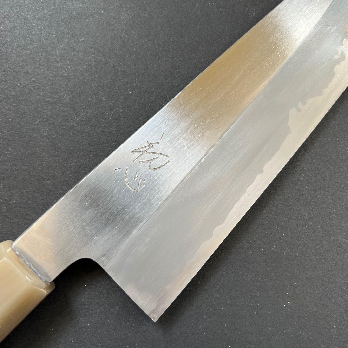 Gyuto knife, Aogami 2 with iron cladding, Kasumi finish, Komorebi range - Hatsukokoro