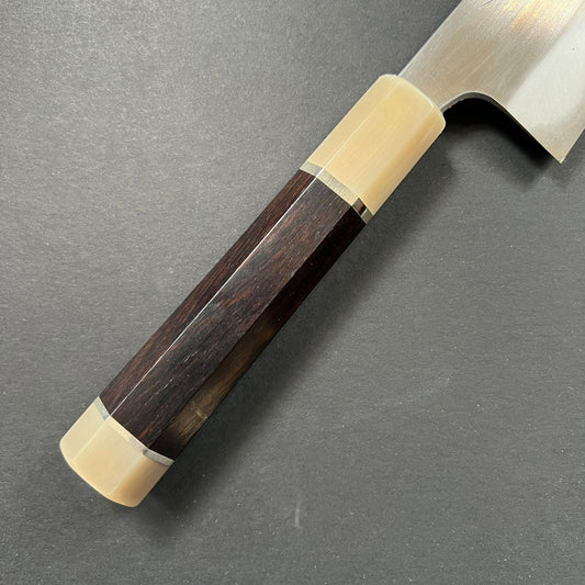Gyuto knife, Aogami 2 with Iron Cladding, forge welded Hon-SanMai series - Naoki Mazaki