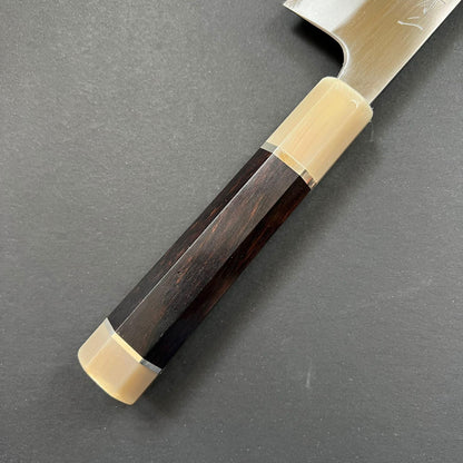 Gyuto knife, Aogami 2 with Iron Cladding, forge welded Hon-SanMai series - Naoki Mazaki