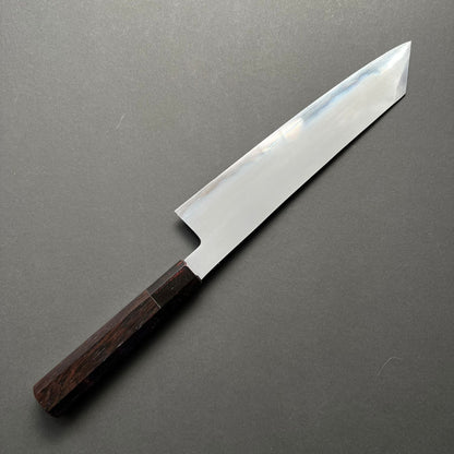 Kiritsuke Gyuto knife, Aogami 1 carbon steel with iron cladding, Migaki finish, Yoake range - Hatsukokoro