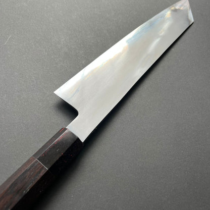 Kiritsuke Gyuto knife, Aogami 1 carbon steel with iron cladding, Migaki finish, Yoake range - Hatsukokoro