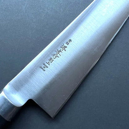 Double bevel Deba knife, SK carbon mono steel, polished finish - Sakai Takayuki