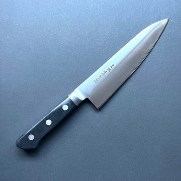 Double bevel Deba knife, SK carbon mono steel, polished finish - Sakai Takayuki