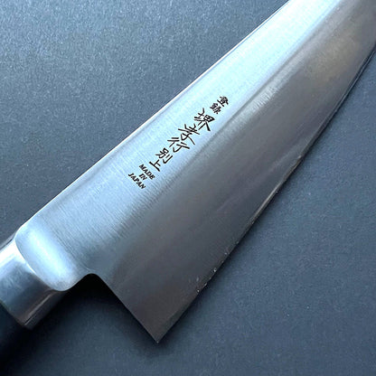 Double bevel Deba knife, SK carbon mono steel, polished finish - Sakai Takayuki