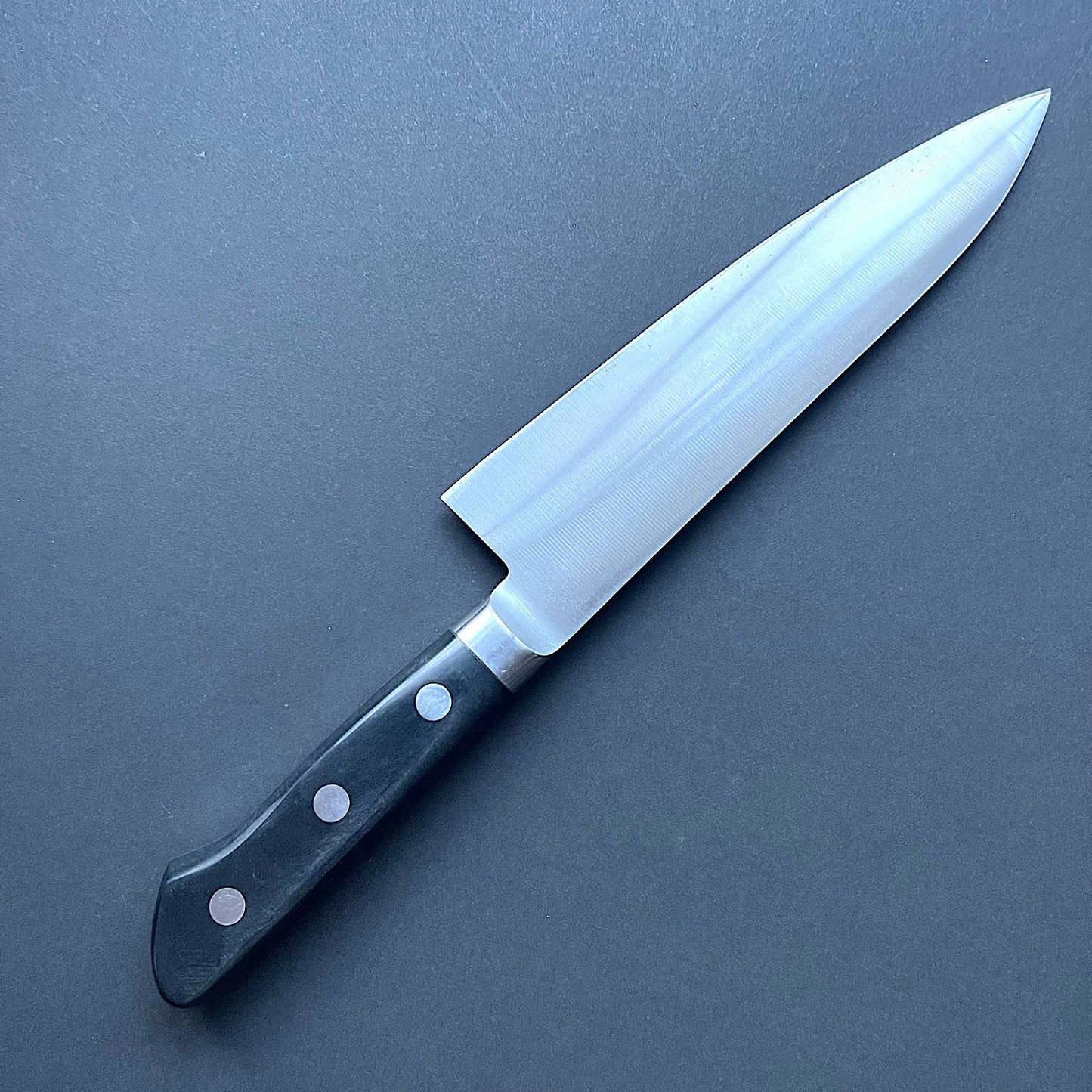 Double bevel Deba knife, SK carbon mono steel, polished finish - Sakai Takayuki