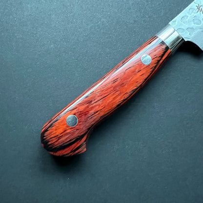 Petty knife, VG10 stainless steel, Damascus Tsuchime finish - Sakai Takayuki
